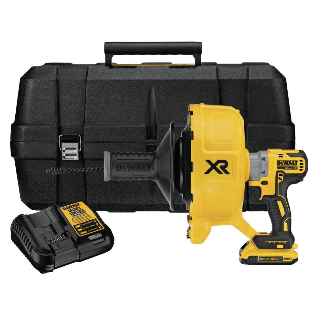 DeWalt DCD200D1 20V MAX XR DRAIN SNAKE KIT