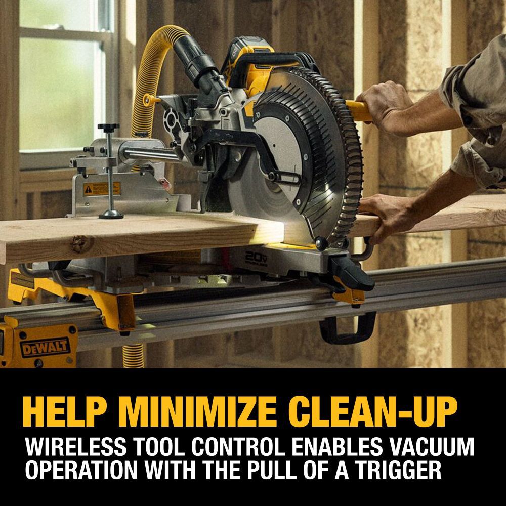 DeWalt DCS785WW1 20V XR 12 DUAL BEVEL SLIDING MITER SAW