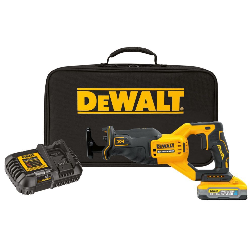DeWalt DCS382H1 20V MAX BRUSHLESS RECIP SAW (KIT)