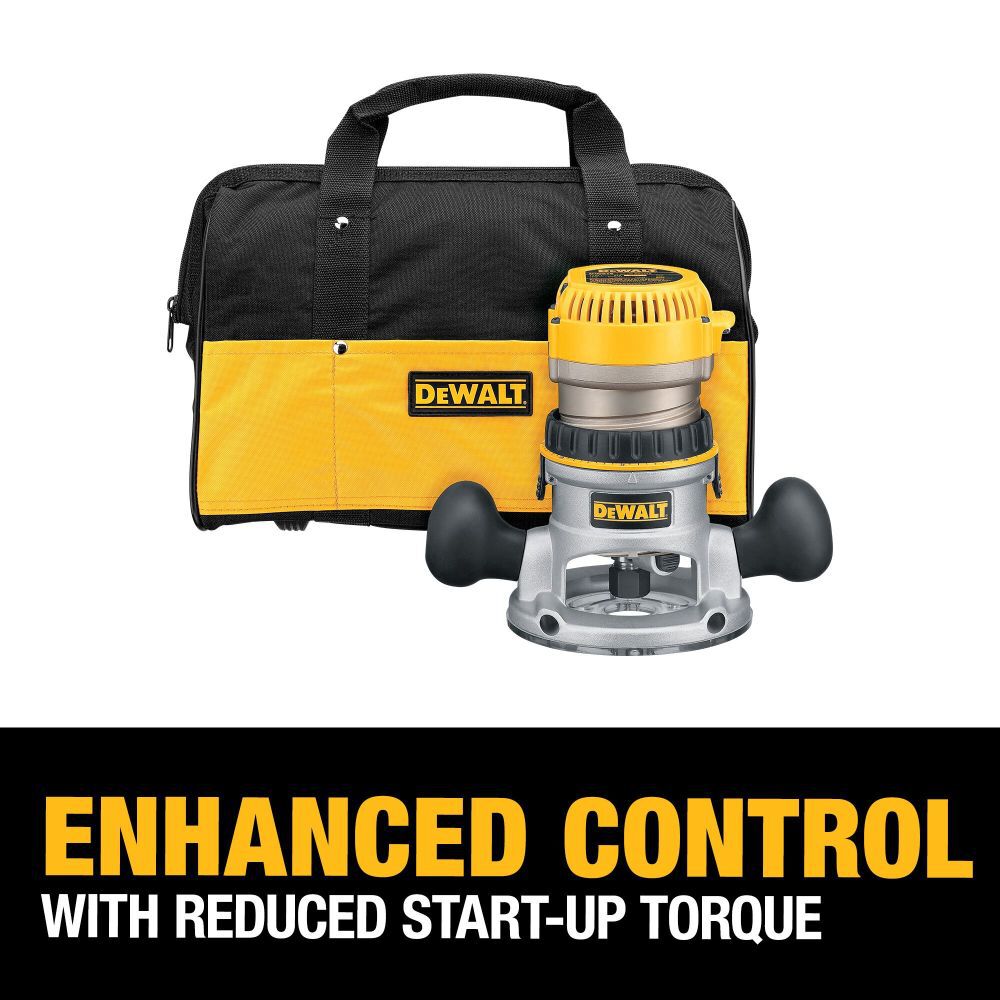 DeWalt DW618K 2 1/4 HP EVS FIXED BASE ROUTER KIT