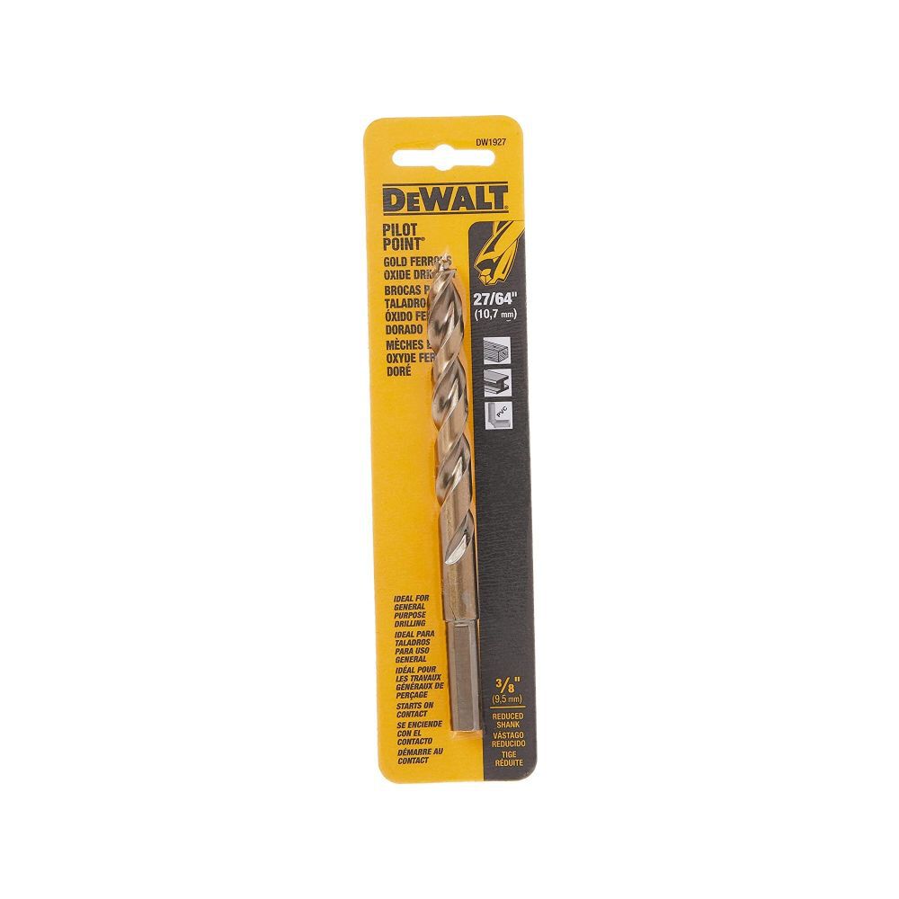 DeWalt DW1927 27/64IN PILOT POINT DRILL BIT