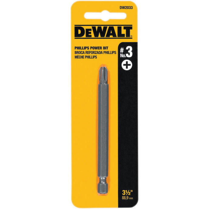 DeWalt DW2033 NO3 31/2IN PHIL POWER BIT