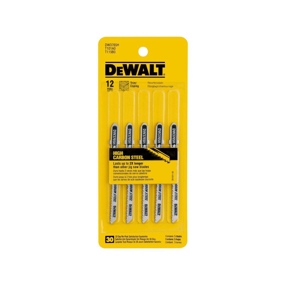 DeWalt DW3765H TRIM COPING BLADES