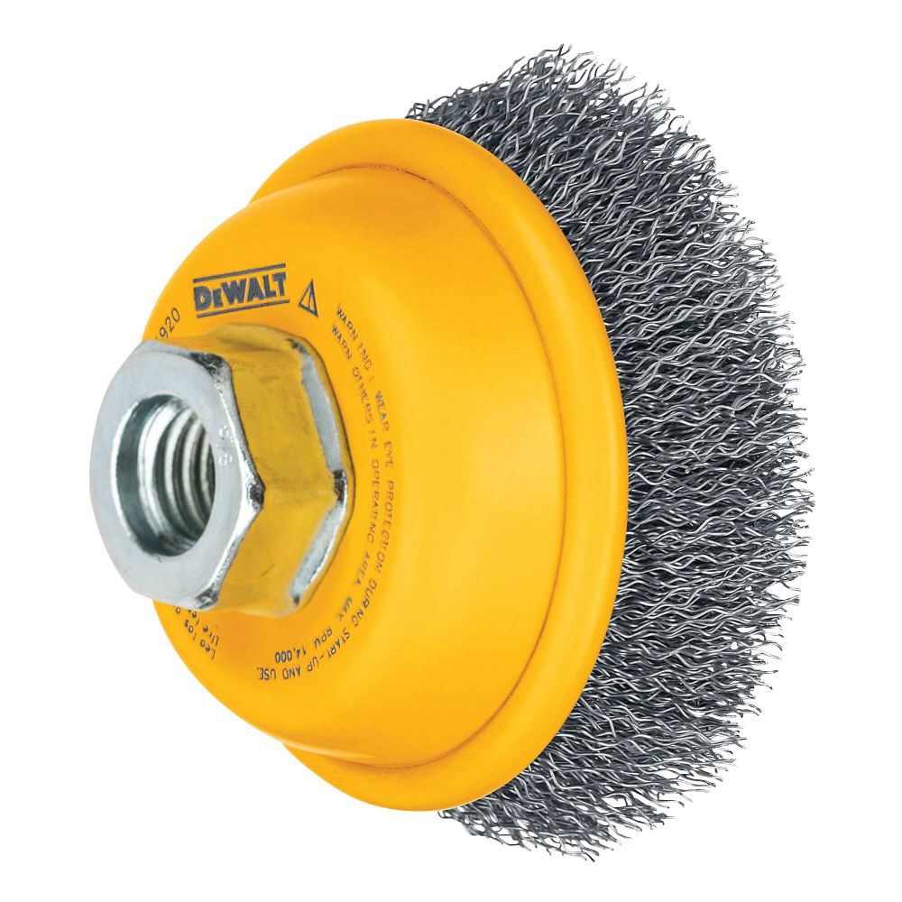 DeWalt DW4920 3IN CRIMPED CUP BRUSH
