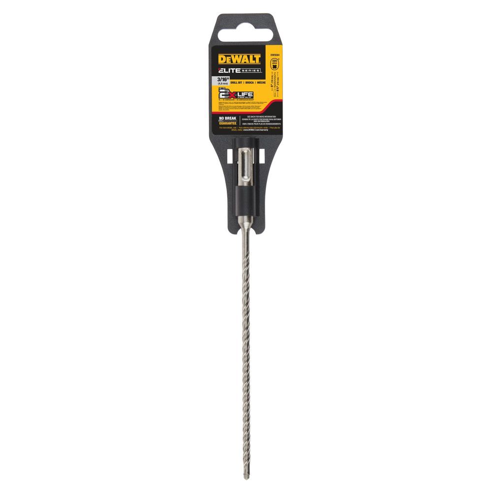 DeWalt DW5504B25 3/16 x 6 x 8-1/2 SDS+ 4C ELITE (25pk)
