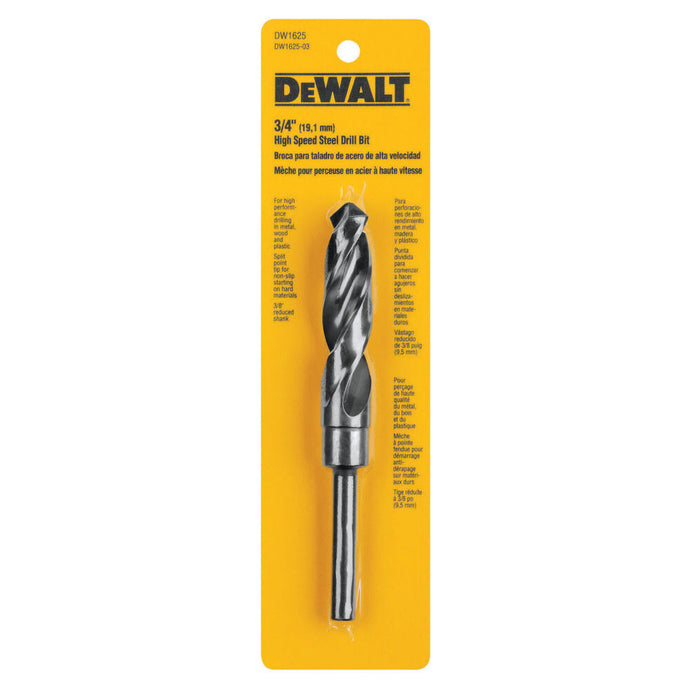 DeWalt DW1625 3/4IN S&D BLK OXIDE DRILL BIT