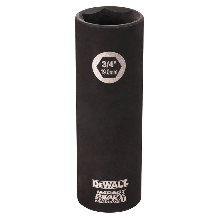 DeWalt DW22902 3/4 DEEP IMPACT READY SOCKET 1/2 DRIVE