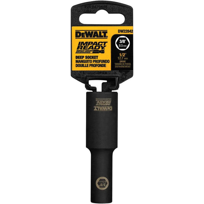 DeWalt DW22842 3/8 DEEP IMPACT READY SOCKET 1/2 DRIVE