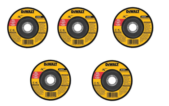 DeWalt DW4514B5 4 1/2 X 1/4 X 7/8IN METAL GRINDING WHEEL