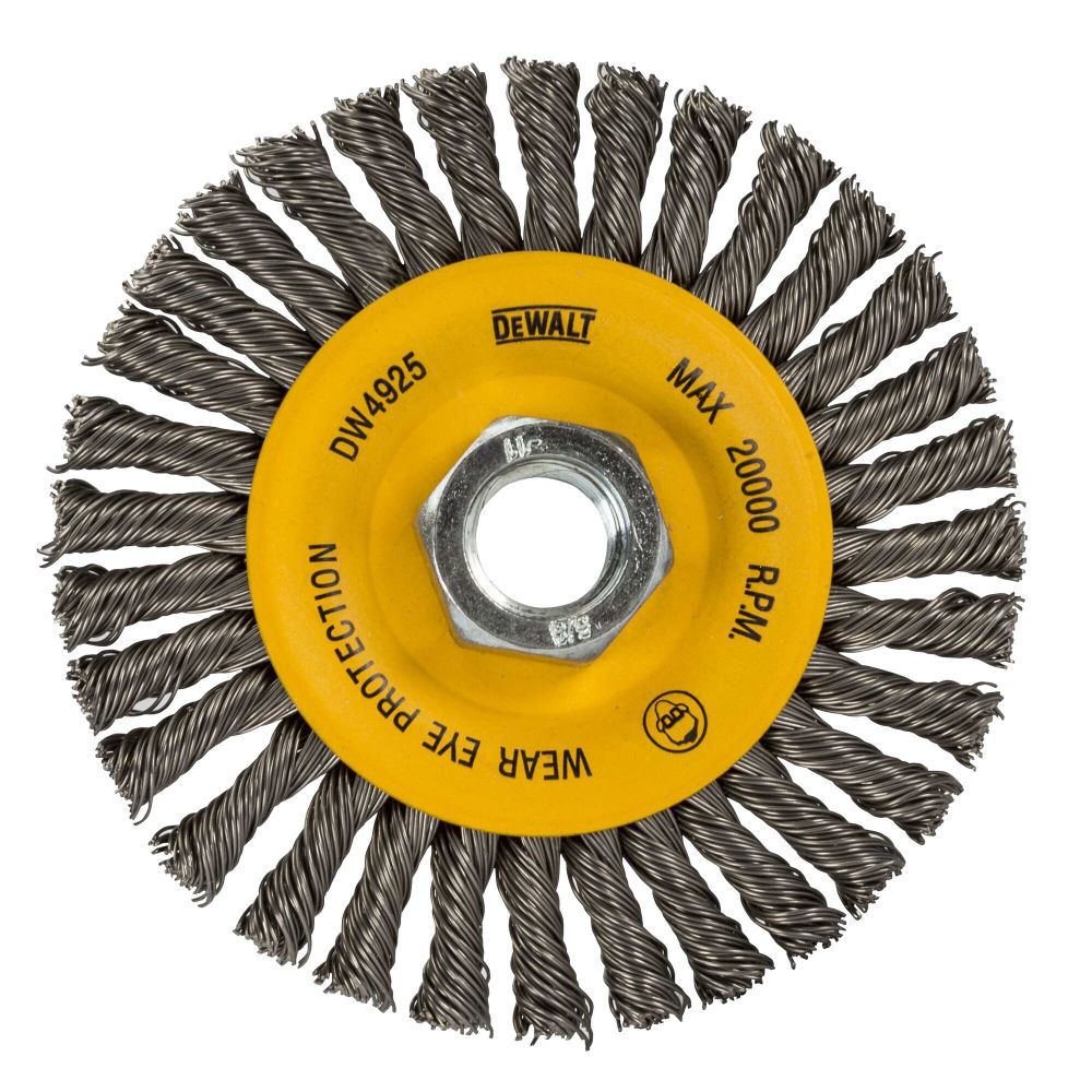 DeWalt DW4925 4 STRING BEAD WIRE WHL/CARBON STL5/8-11