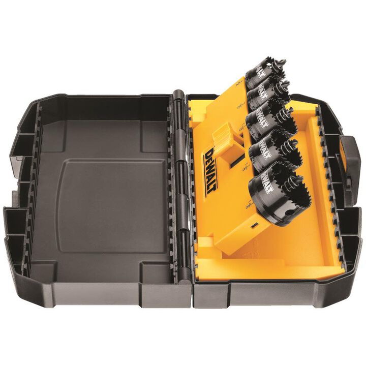 DeWalt D1800IR5 5 PC IMPACT RATED HOLE SAW SET