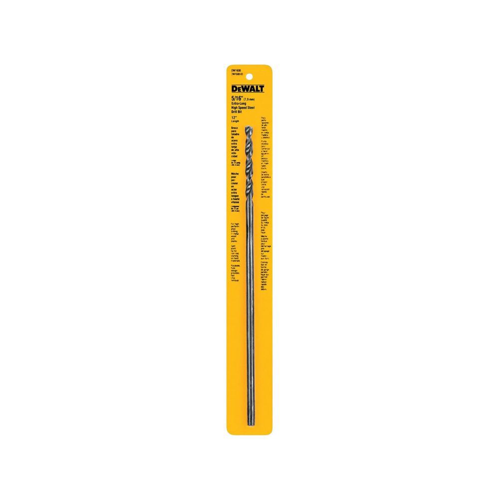 DeWalt DW1608 5/16IN x 12IN AIR DRILL BIT
