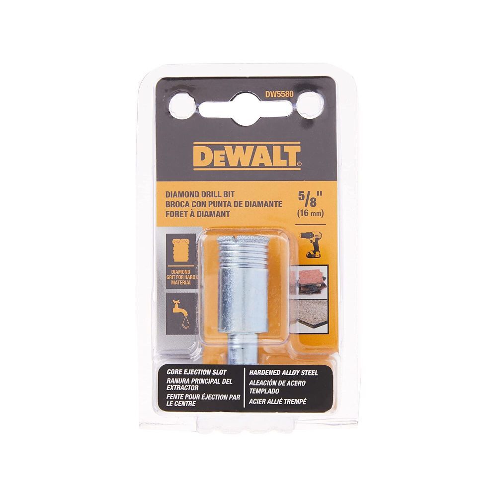 DeWalt DW5580 5/8IN DIAMOND DRILL BIT