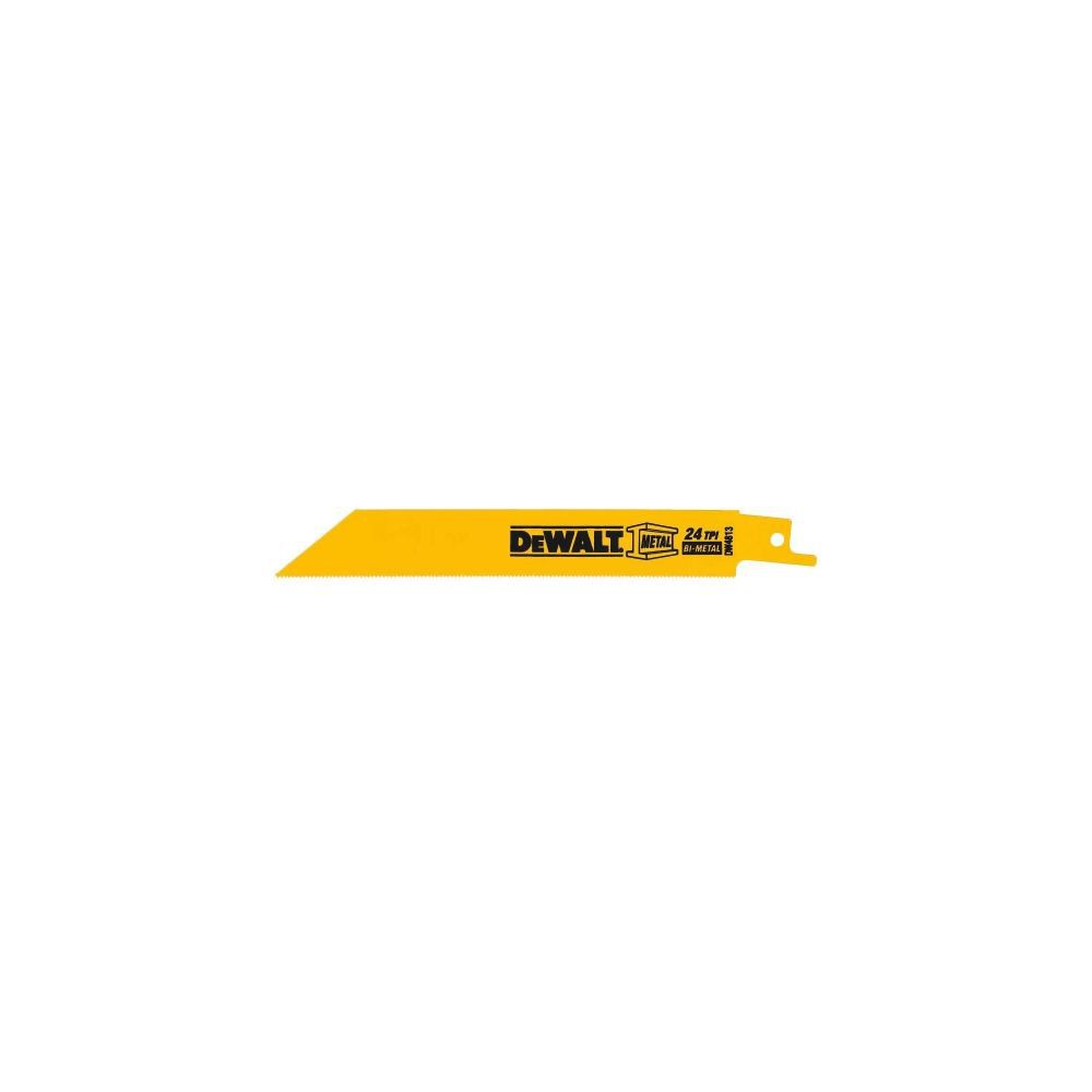 DeWalt DW4813-2 6IN 24TPI STGT BK BLD-2PK