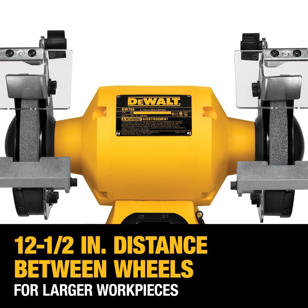 DeWalt DW756 6IN BENCH GRINDER