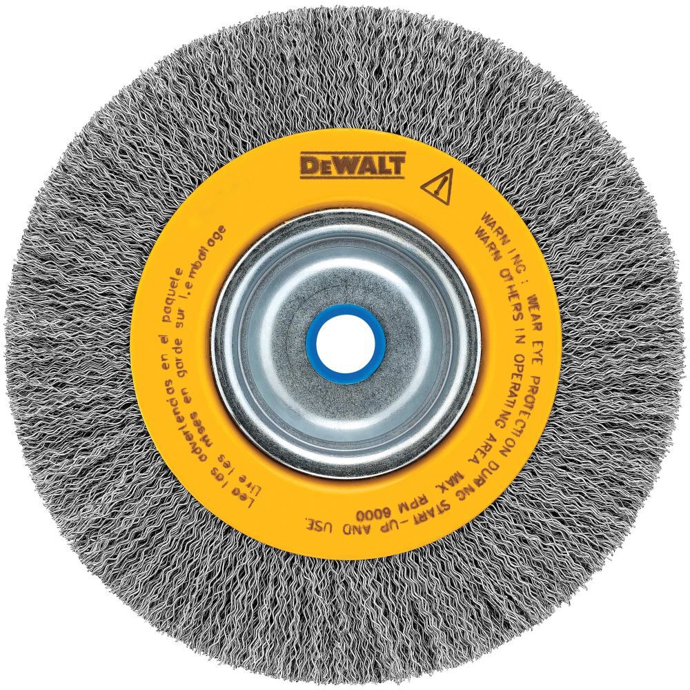DeWalt DW4905 6INCRIMP BENCH WIRE WHL5/8-1/2 ARBORWID