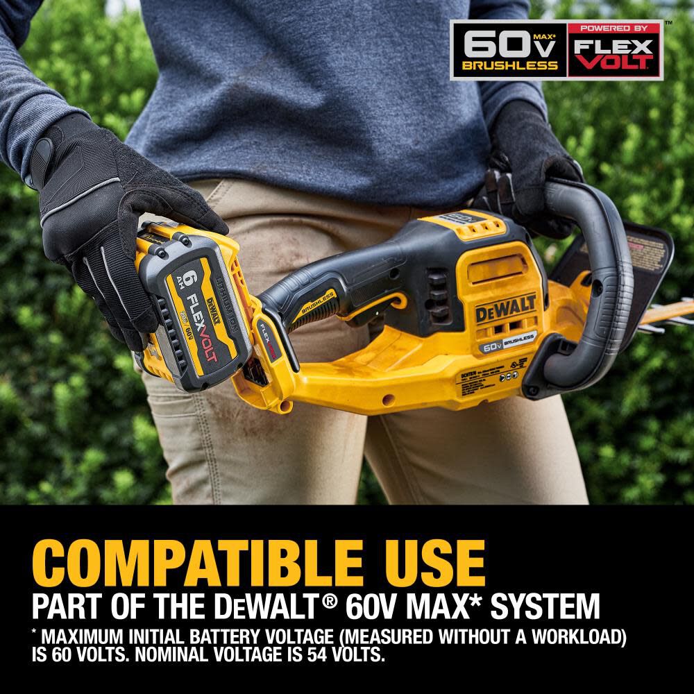 DeWalt DCHT870B DW 60V HEDGE TRIMMER BARE