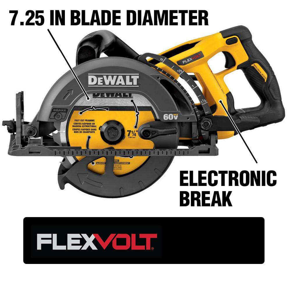 DeWalt DCG418B 60V 4.5IN-6IN SAG NO LOCK BARE