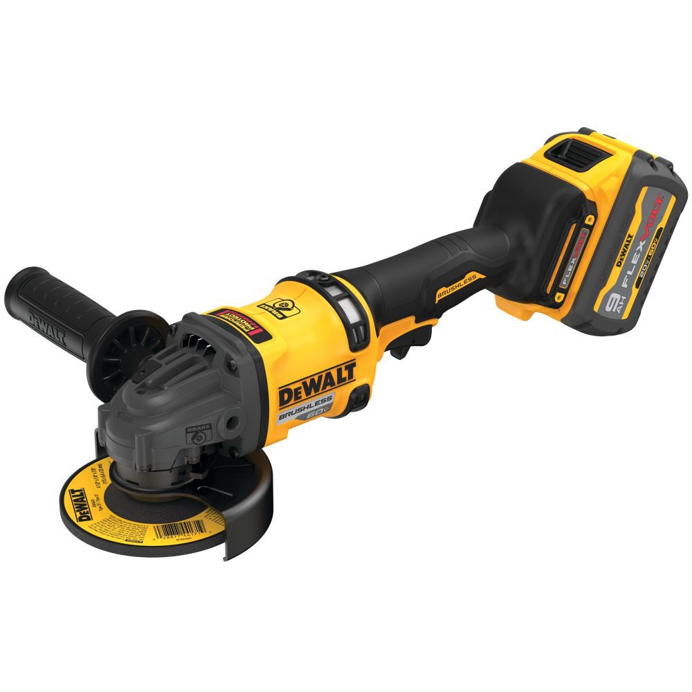 DeWalt DCG418MX1 60V MAX 4.5-6in Angle Grinder - Kit