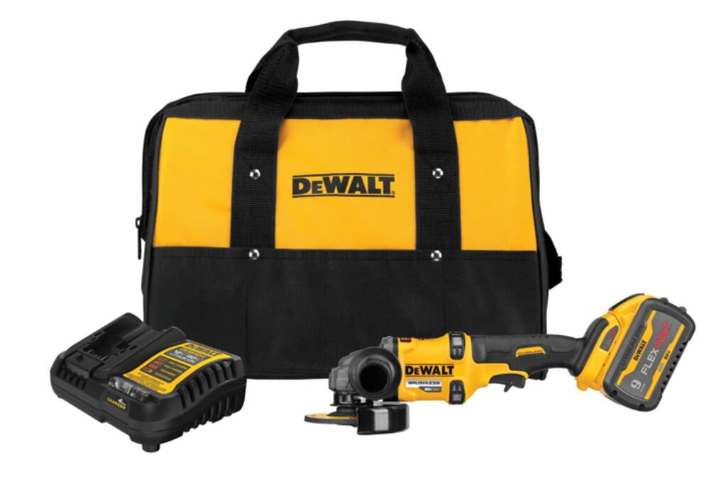DeWalt DCG418MX1 60V MAX 4.5-6in Angle Grinder - Kit