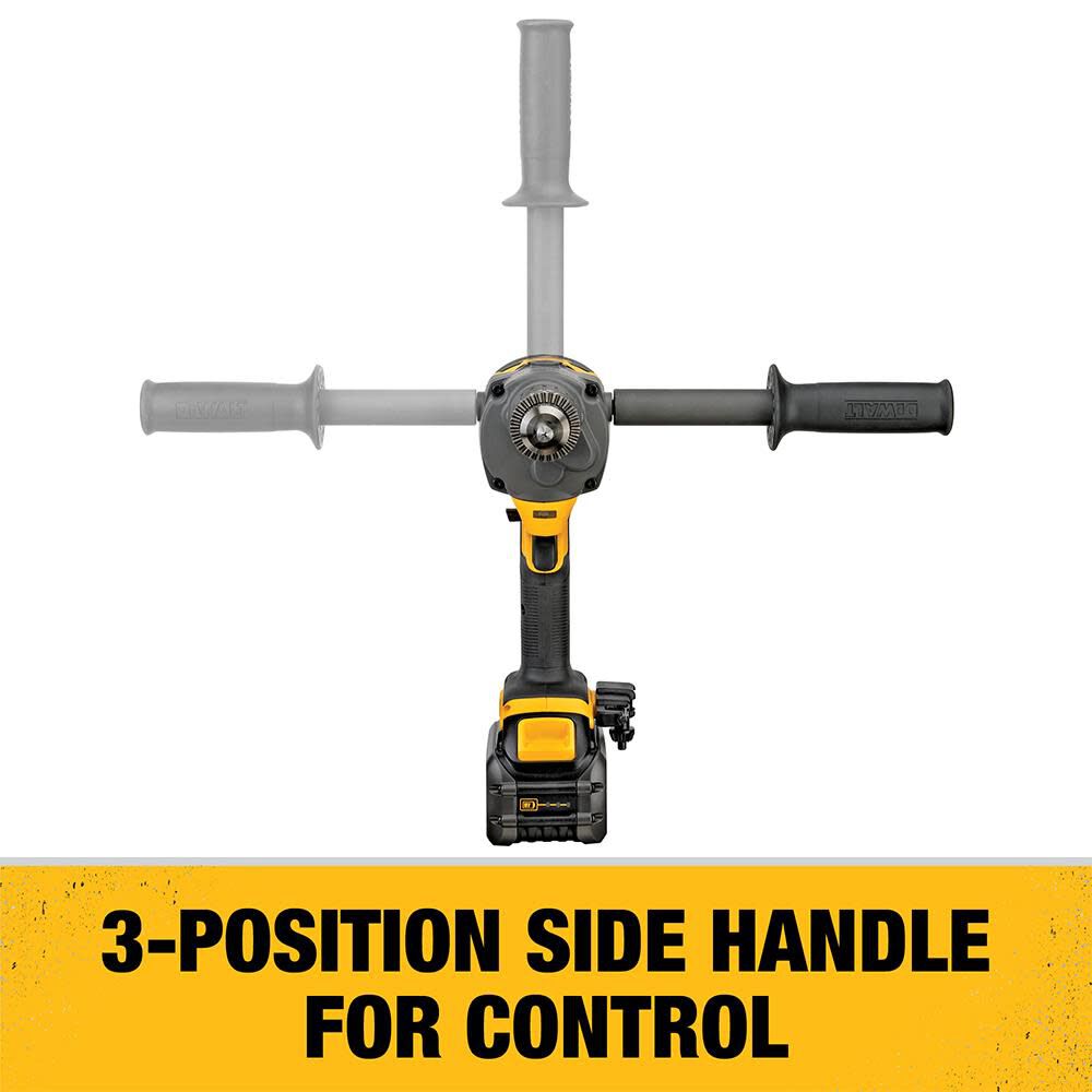 DeWalt DCD130T1 60V MIXER/DRILL W/ E-CLUTCH SYSTEM KIT