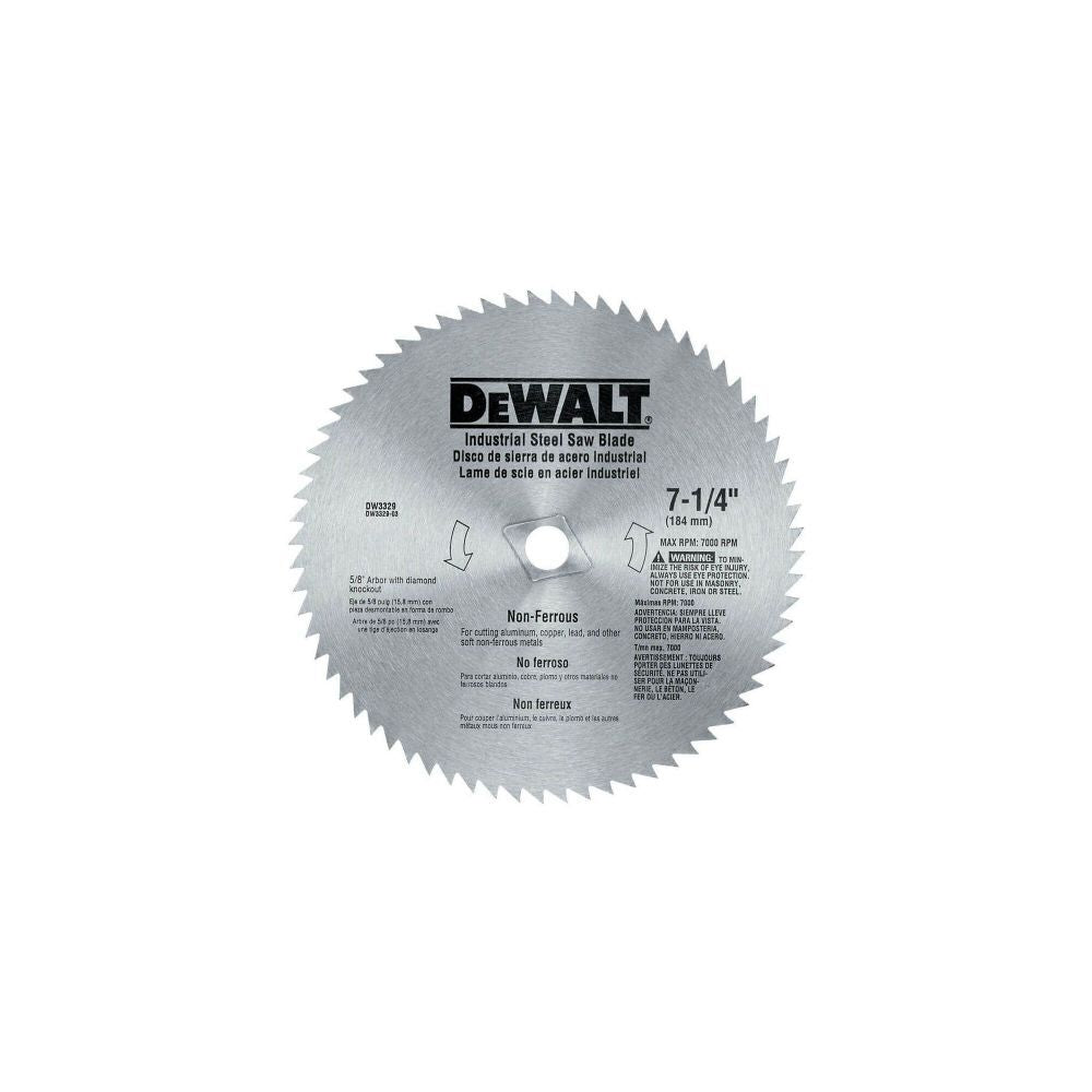 DeWalt DW3329 7-1/4 NON-FERROUS SAW BLD