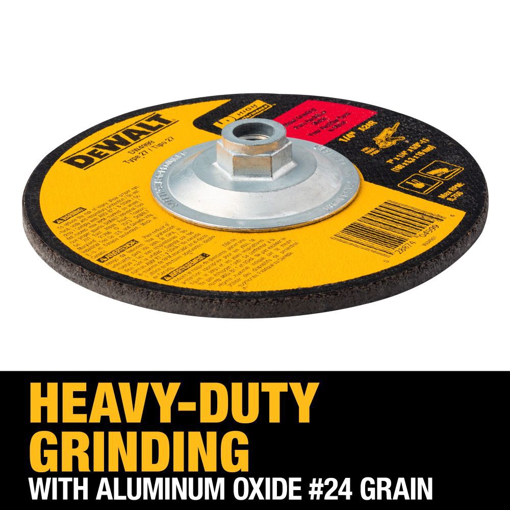 DeWalt DW4999 7X1/4X5/8-11 METAL GP