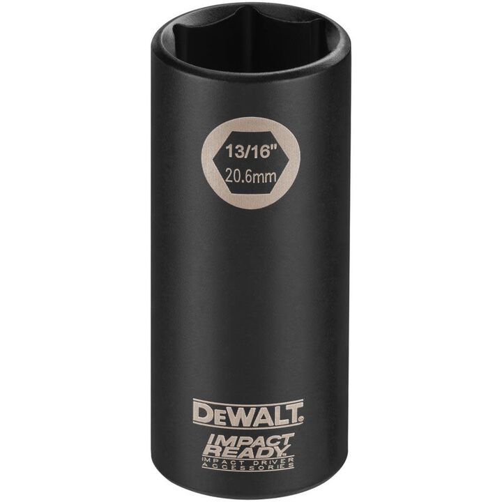 DeWalt DW2285 7/16 DEEP IMPACT READY SOCKET 3/8 DRIV
