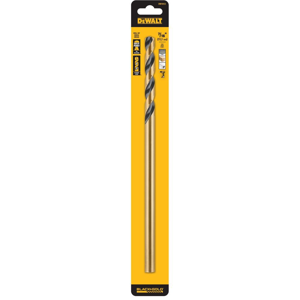 DeWalt DW1612 7/16IN x 12IN AIR DRILL BIT
