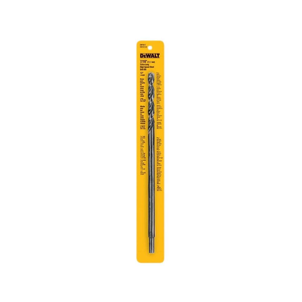 DeWalt DW1612 7/16IN x 12IN AIR DRILL BIT