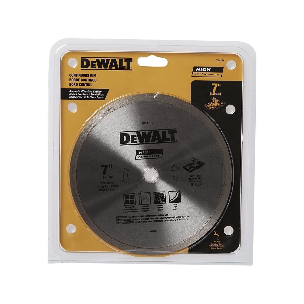DeWalt DW4791 7IN TILE BLADE