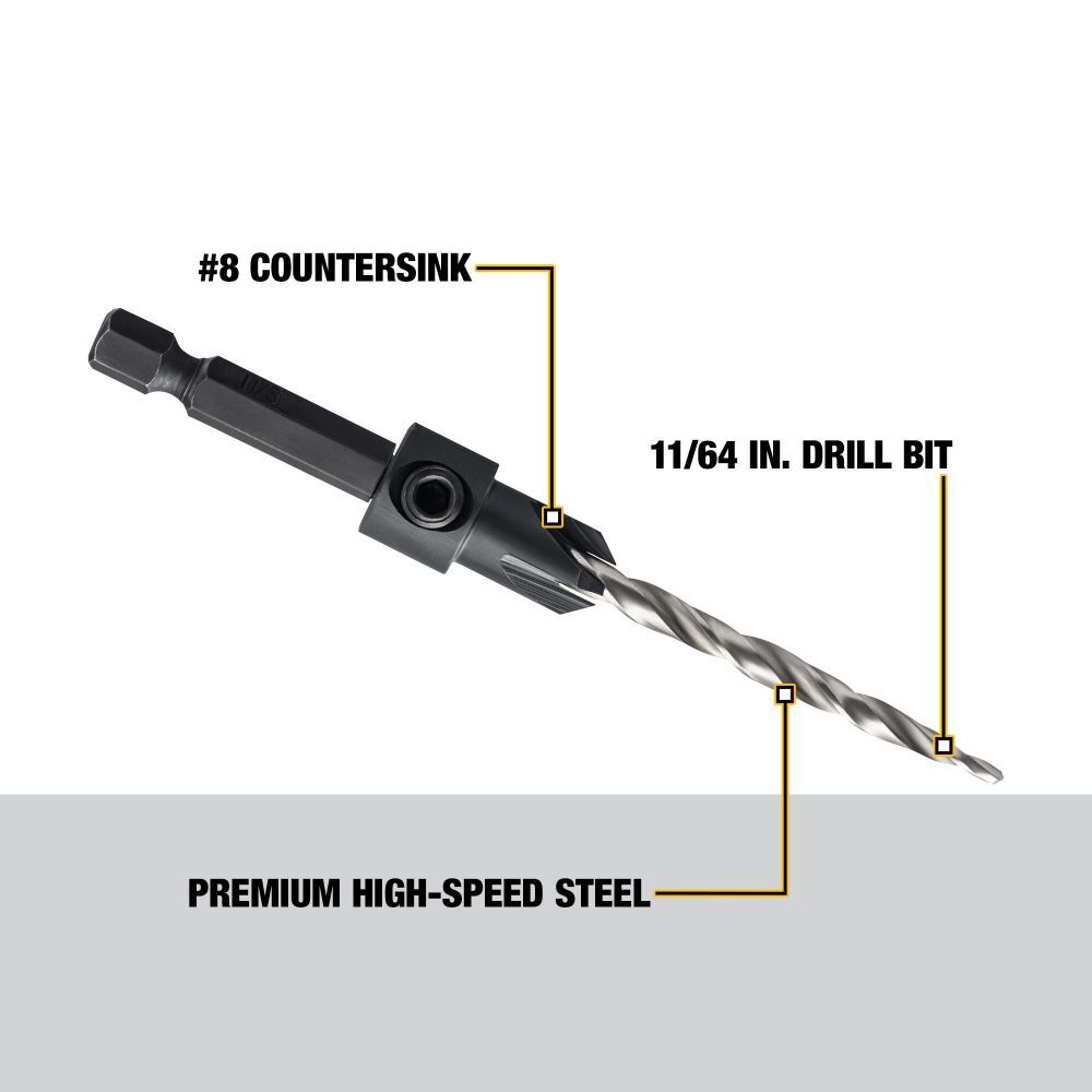 DeWalt DW2568-Z #8 COUNTERSINK