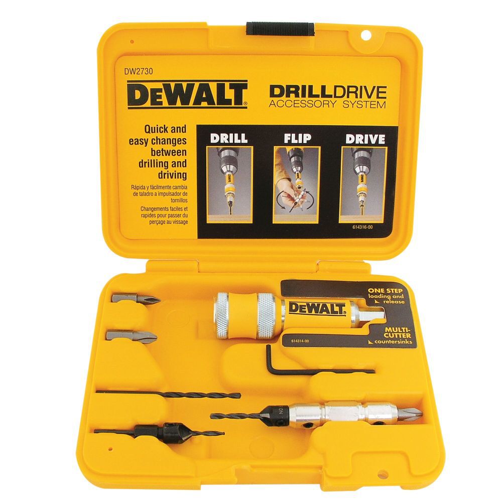 DeWalt DW2730 DRILL FLIP DRIVE PILOT SET