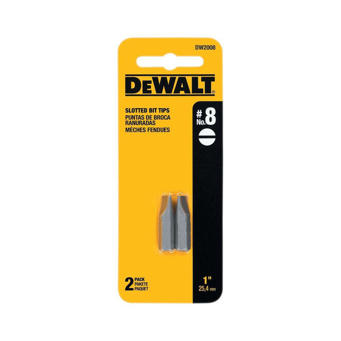 DeWalt DW2008 NO8 SLOTTED BIT TIP