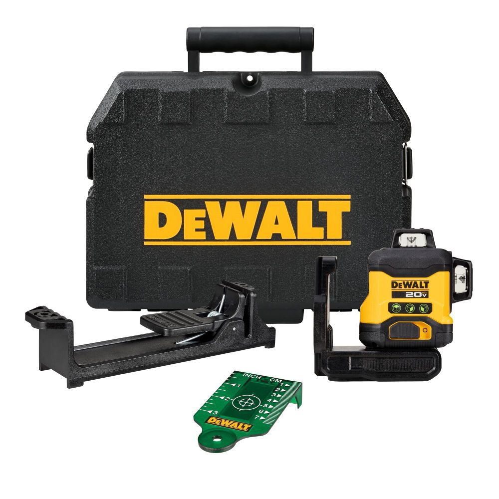 DeWalt DCLE34031B DEWALT 20V 3X360 GREEN LASER BARE