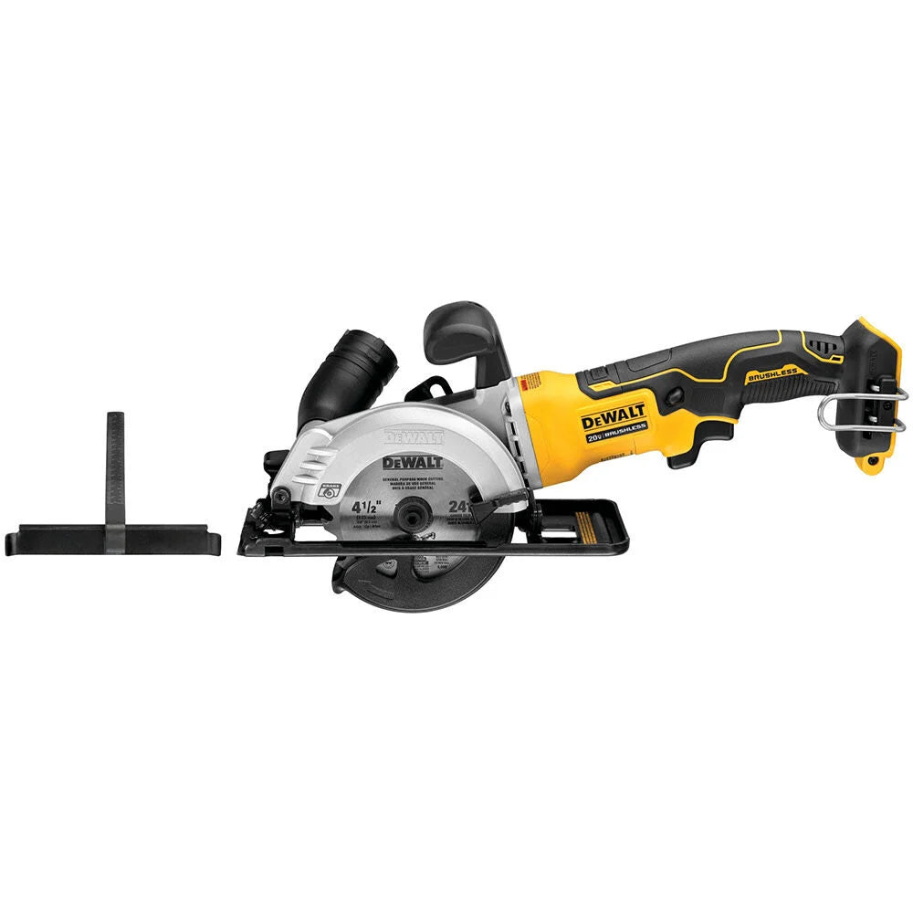 DEWALT ATOMIC 20V MAX* 4-1/2In Cordless Circular Saw (Tool Only) DCS571B