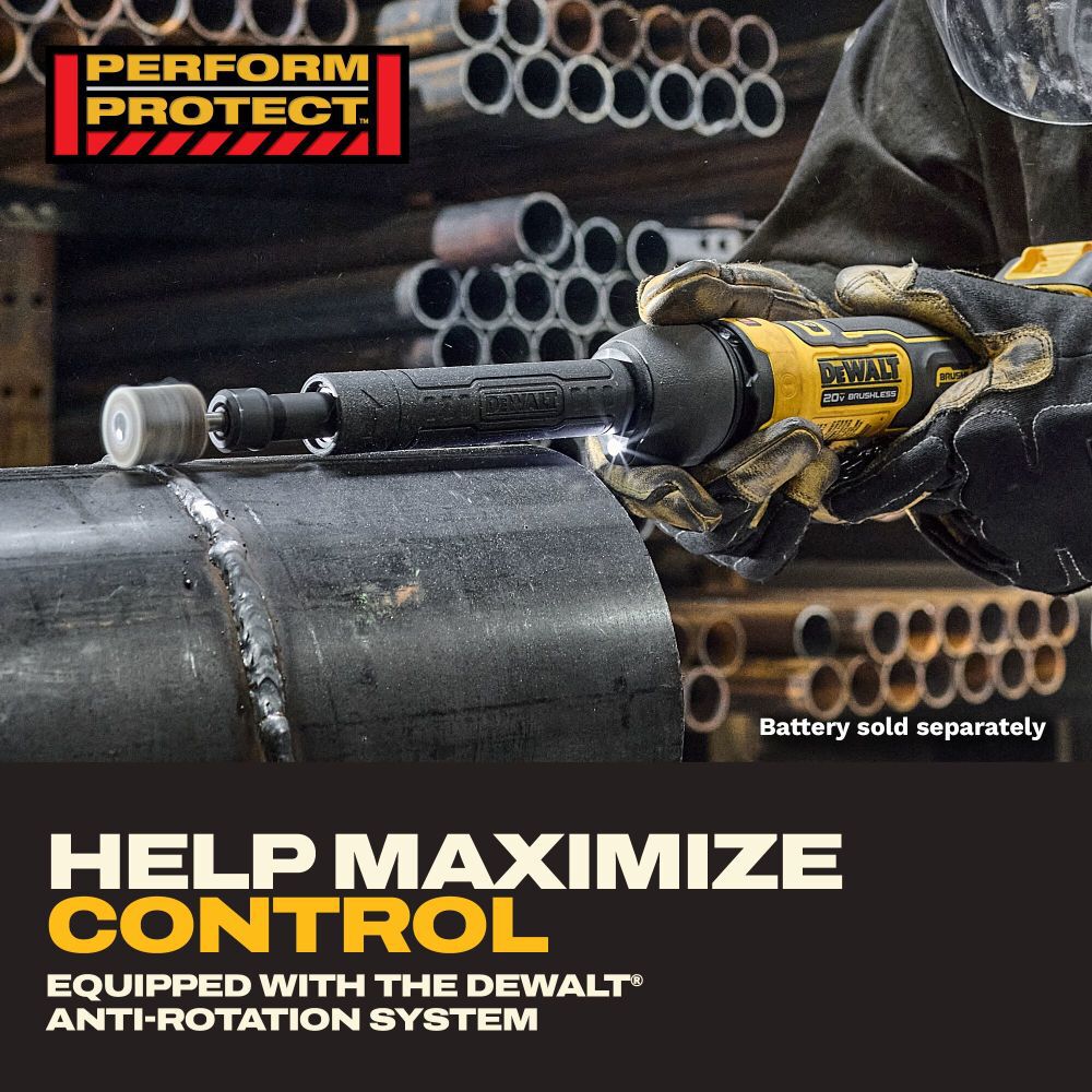 DeWalt DCG420XB ATOMIC?20V MAX* Extended Die Grinder (Tool Only)