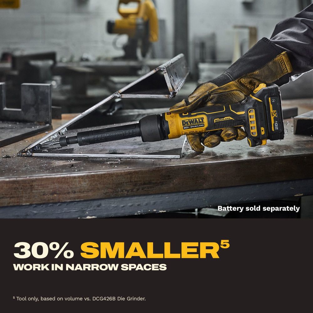 DeWalt DCG420XB ATOMIC?20V MAX* Extended Die Grinder (Tool Only)