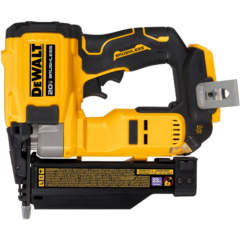 DeWalt DCN623B 20V MAX 23GA PIN NAILER BARE TOOL