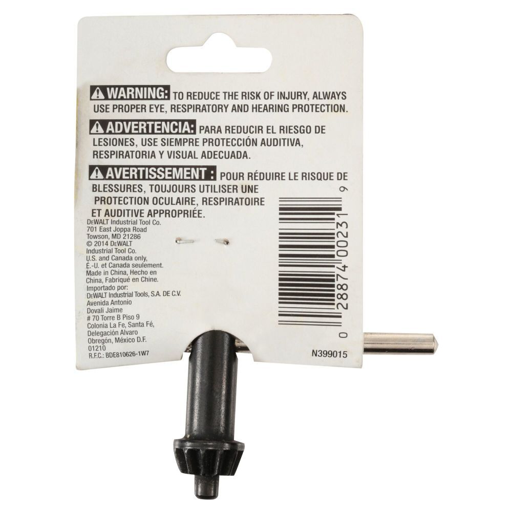 DeWalt DW2301 3/8 CHUCK KEY