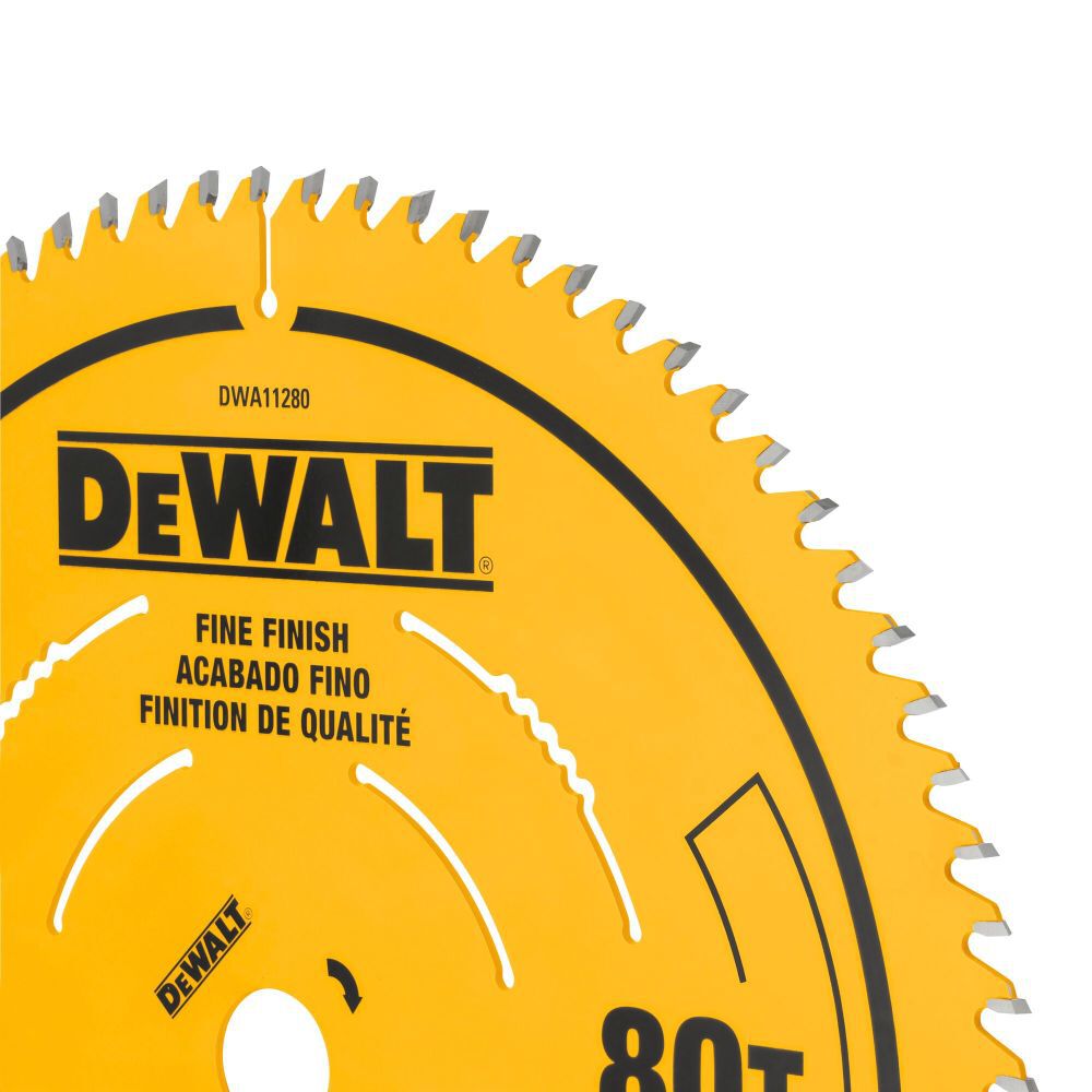 DeWalt DWA11280 DEWALT 12 IN 80T SAW BLADE