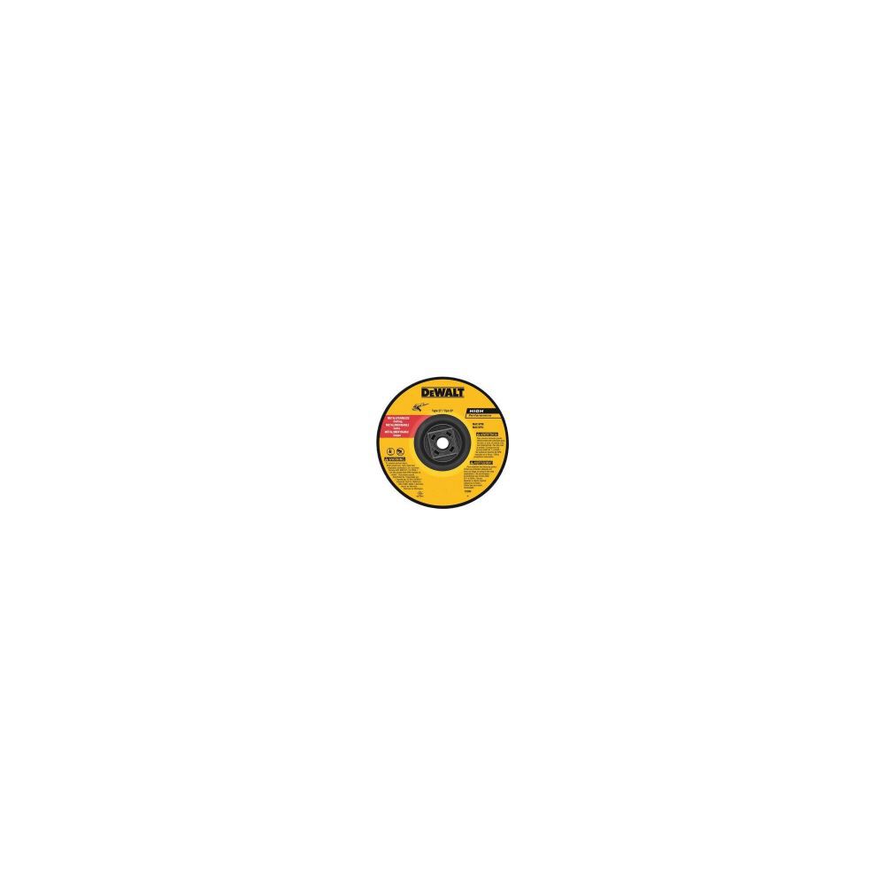DeWalt DW8424H 4-1/2 x .045 x 5/8-11 HP T27 CUTTING