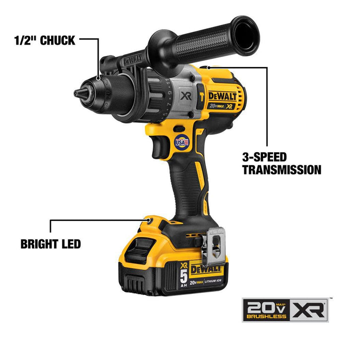 DeWalt DCK299P2 20V MAX XR PREM HD & IMPACT COMBO