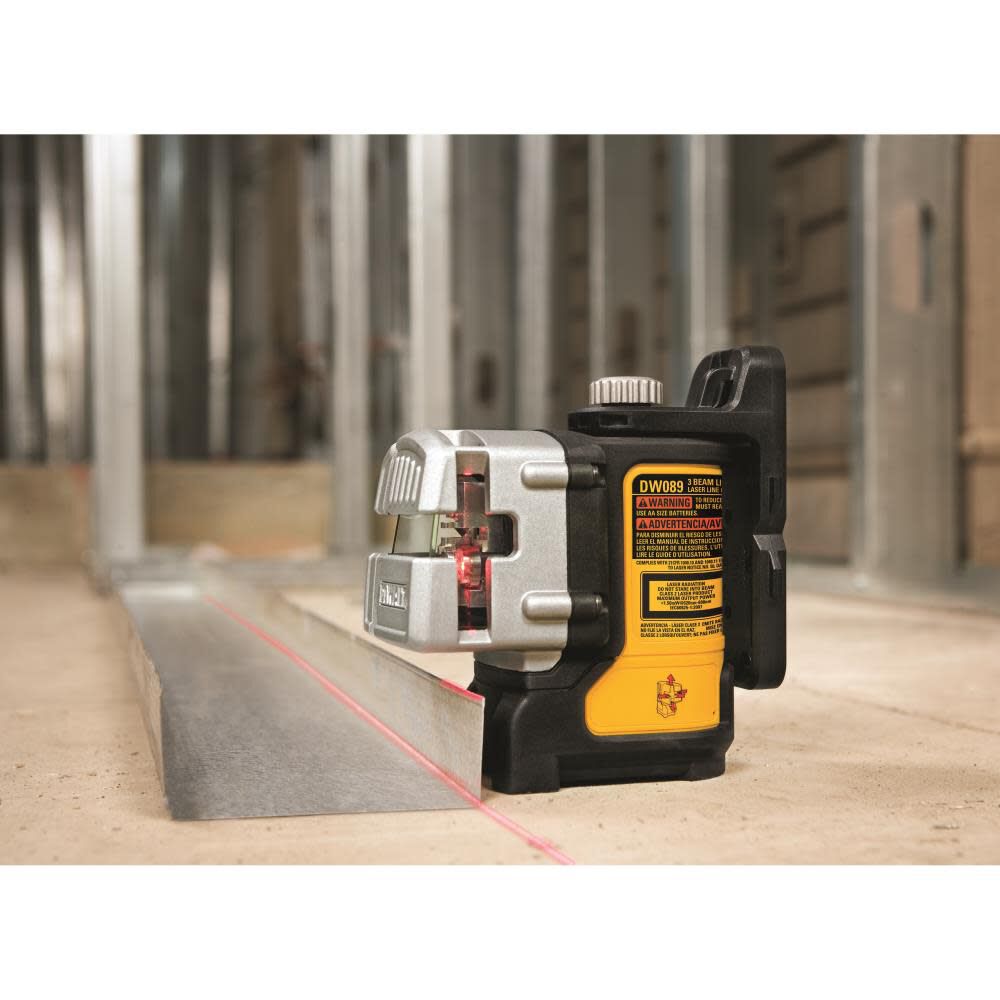 DeWalt DW089K 3 BEAM LINE LASER