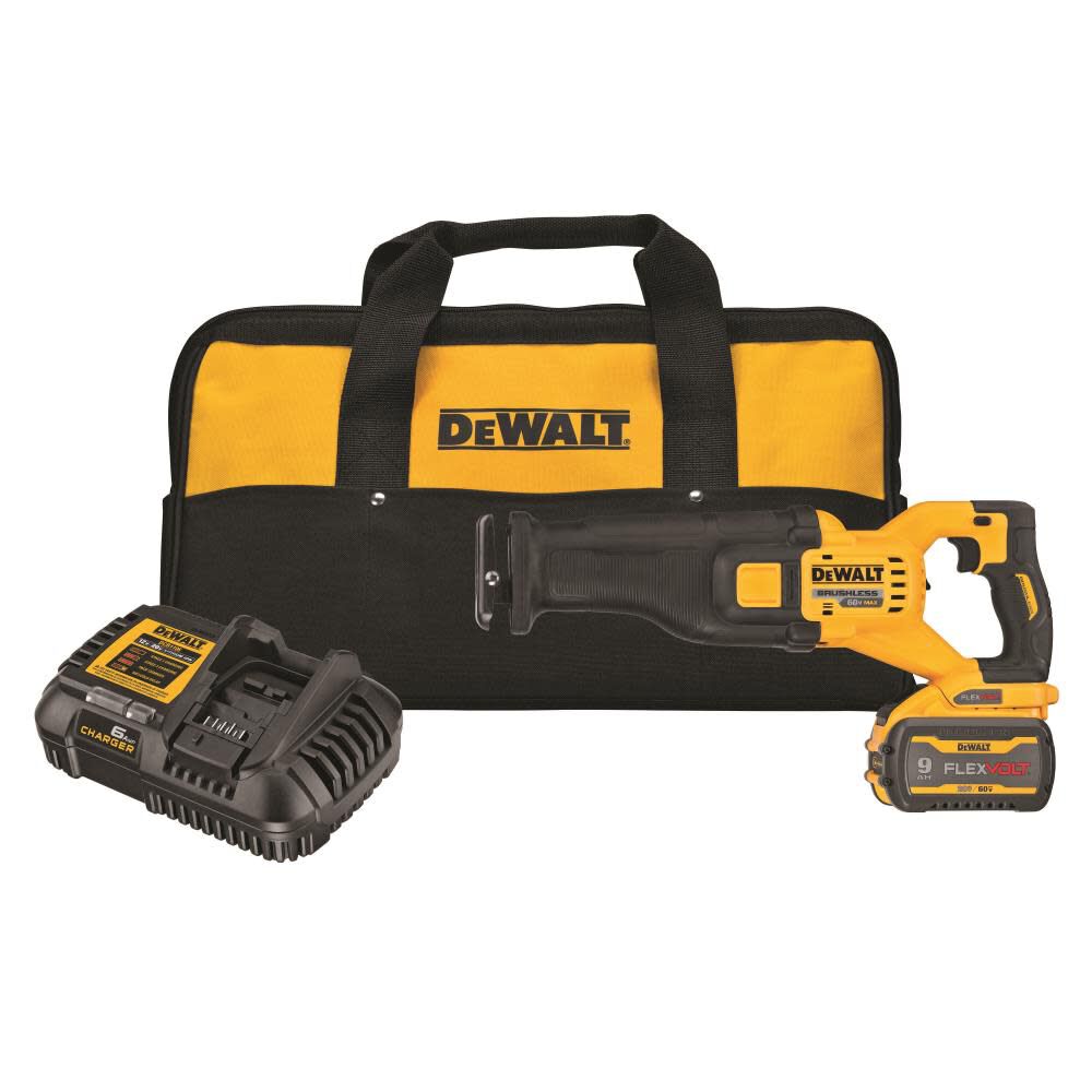 DeWalt DCS389X1 60V MAX BRUSHLESS RECIP SAW KIT