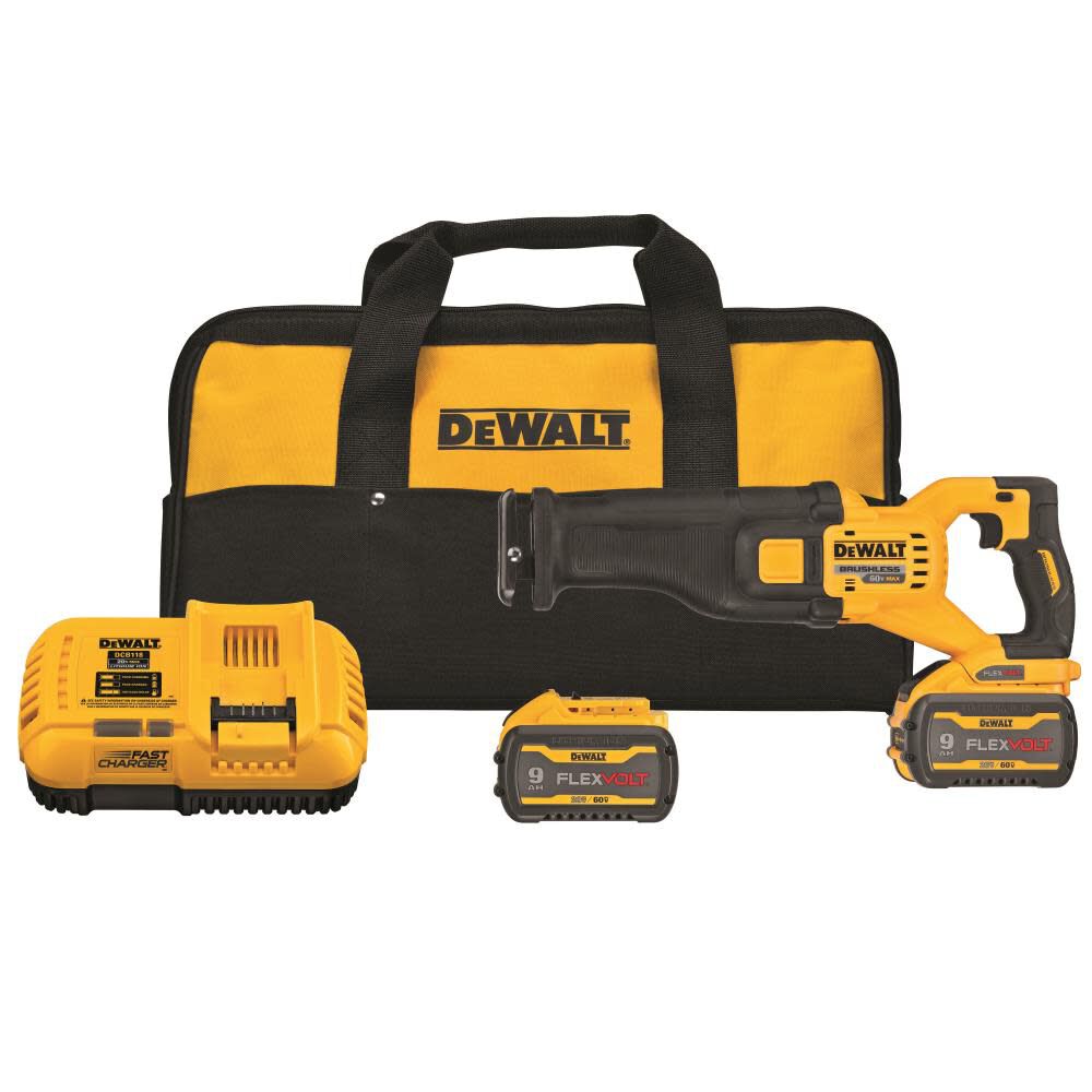 DeWalt DCS389X2 60V MAX BRUSHLESS RECIP SAW KIT