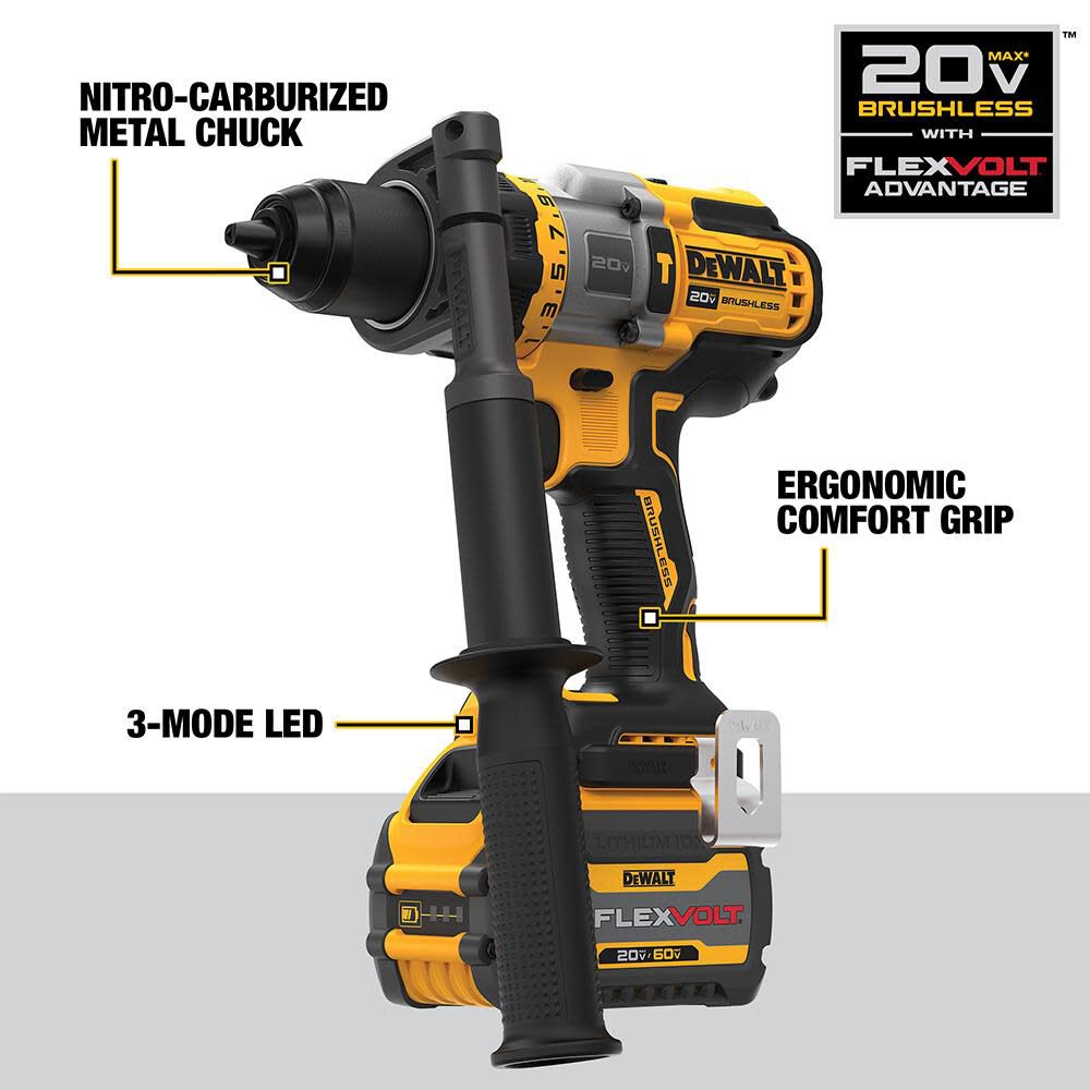 DeWalt DCK2100D1T1 PREMIUM 2-KIT HAMMER DRILL AND IMPACT