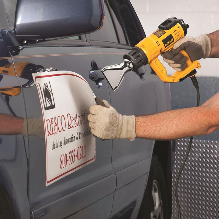 DeWalt D26960K HEAT GUN with LCD DISPLAY and KITBOX