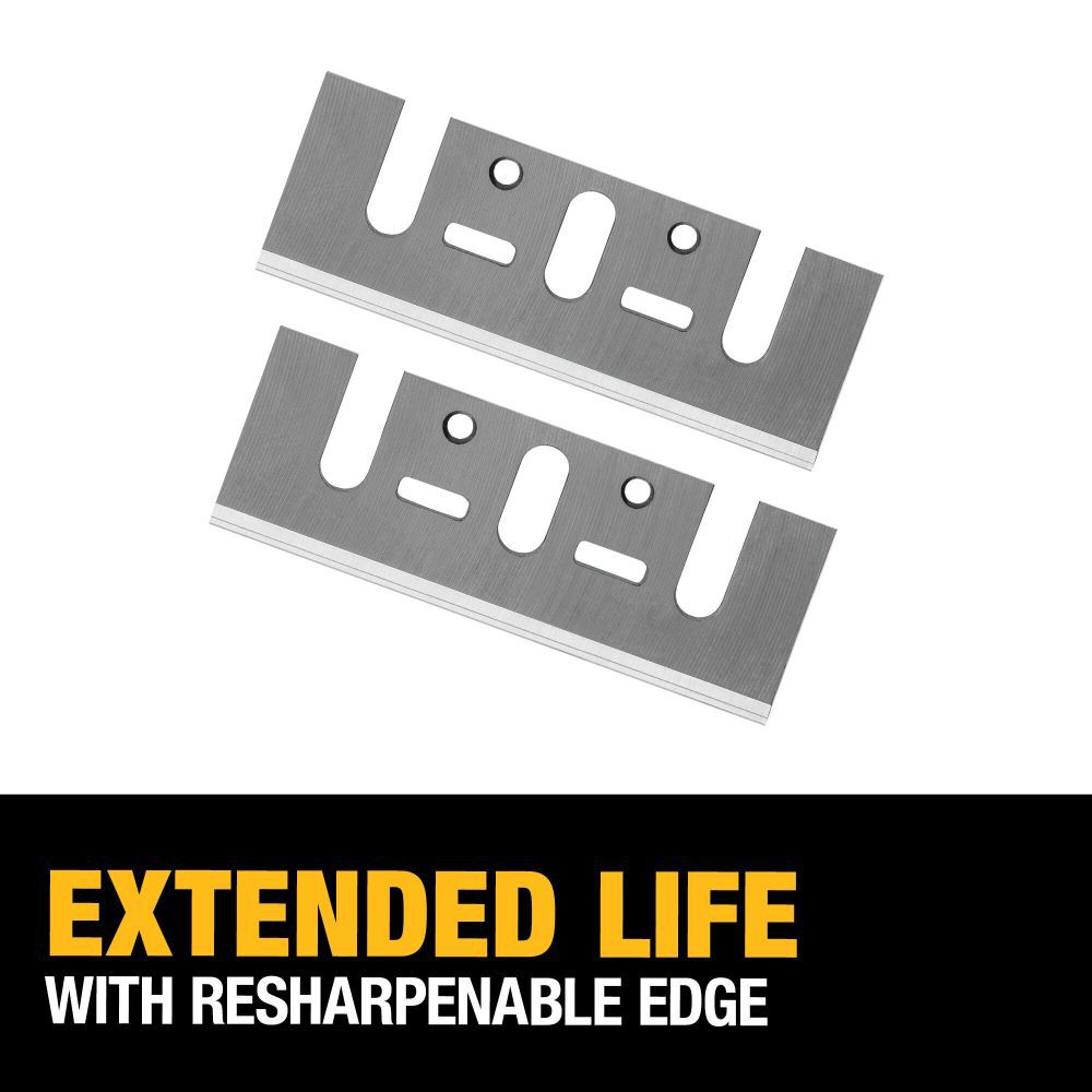 DeWalt DW6655 3 1/4 HIGH SPEED STEEL PLANER BLADES