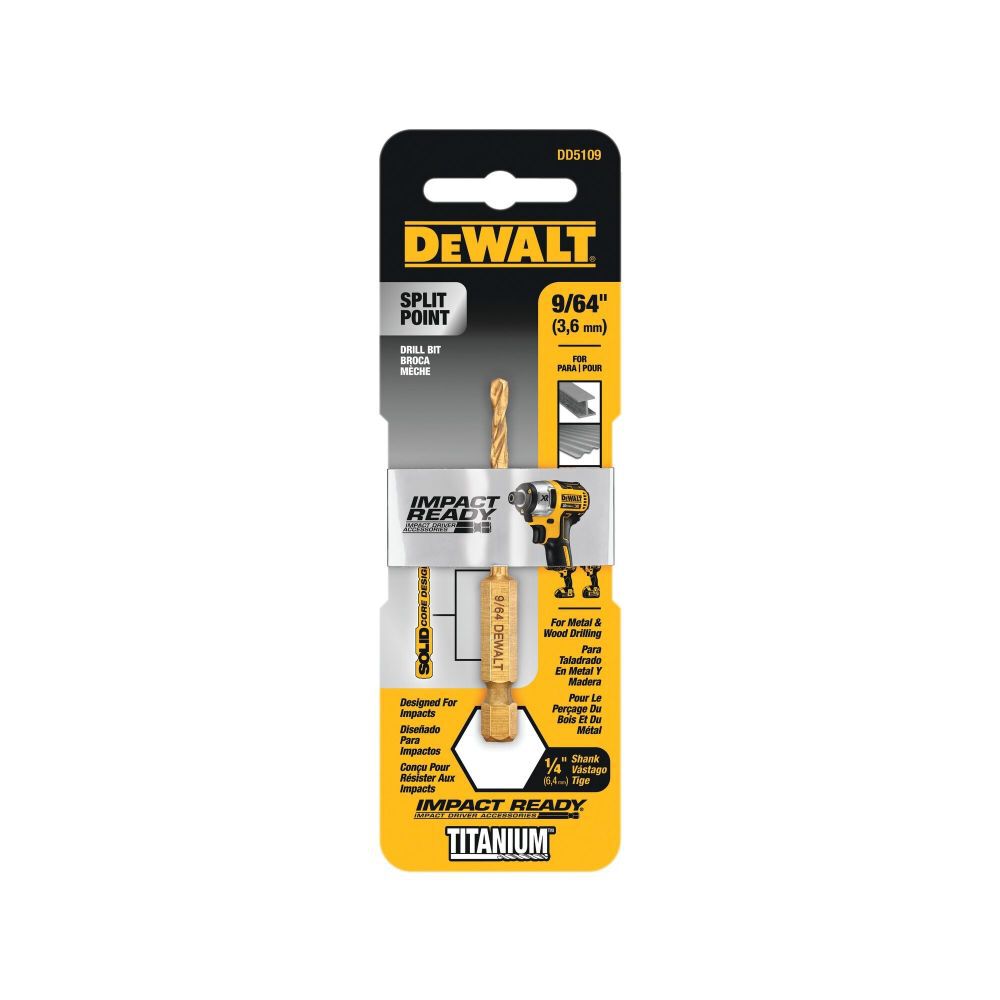 DeWalt DD5109 9/64 IN TITANIUM IR DRILL BIT